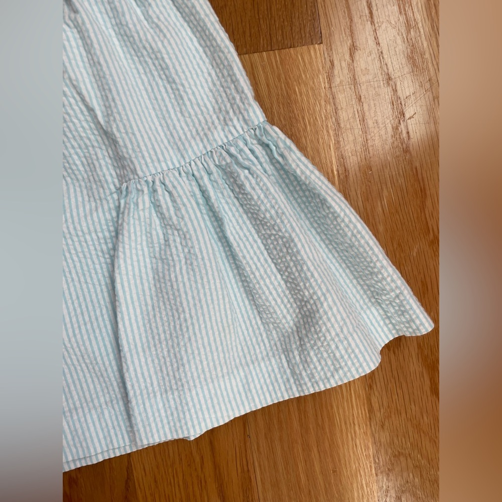 Little English girls seersucker shorts sz 7 - Picture 2 of 5